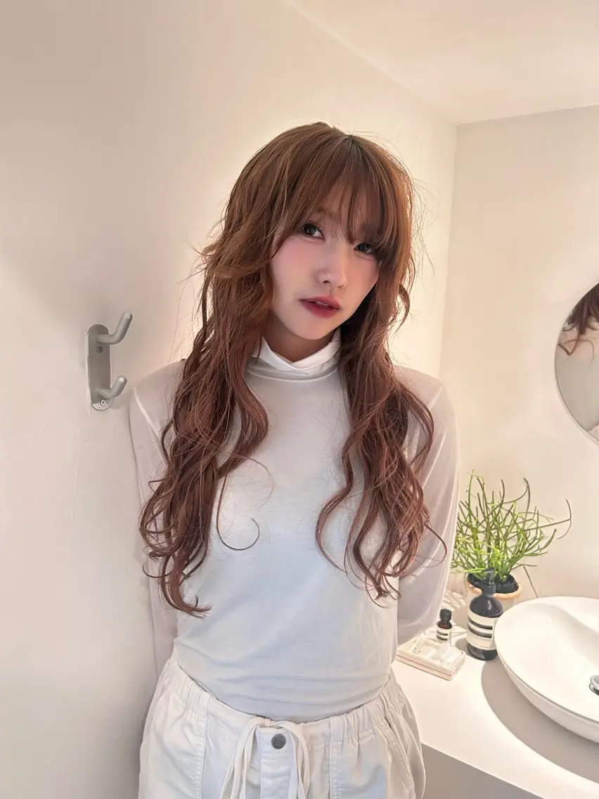 カラー かがやしづ ⭐️カラーモデルのヘアスタイル
