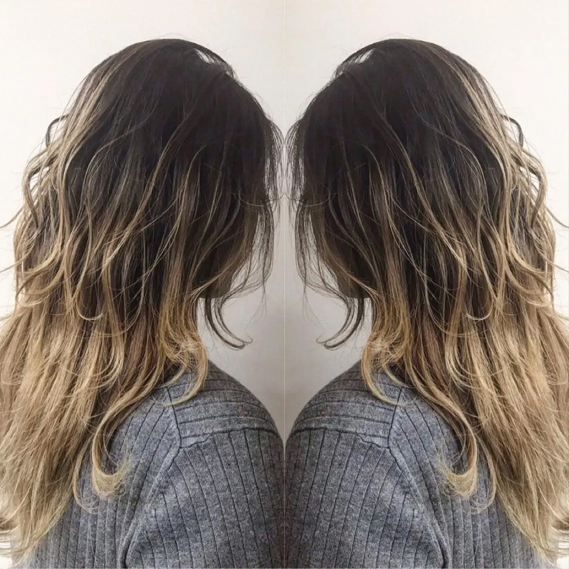 ミディアム カラー 大橋 輝久のヘアスタイル