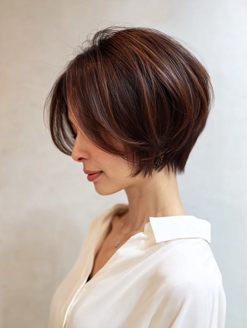 ショート ヘアカラー 浦和駅徒歩1分🫧 キノシタのヘアスタイル