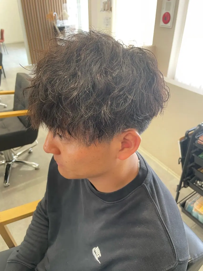 パーマ カット パーマ 永田 まどかのヘアスタイル