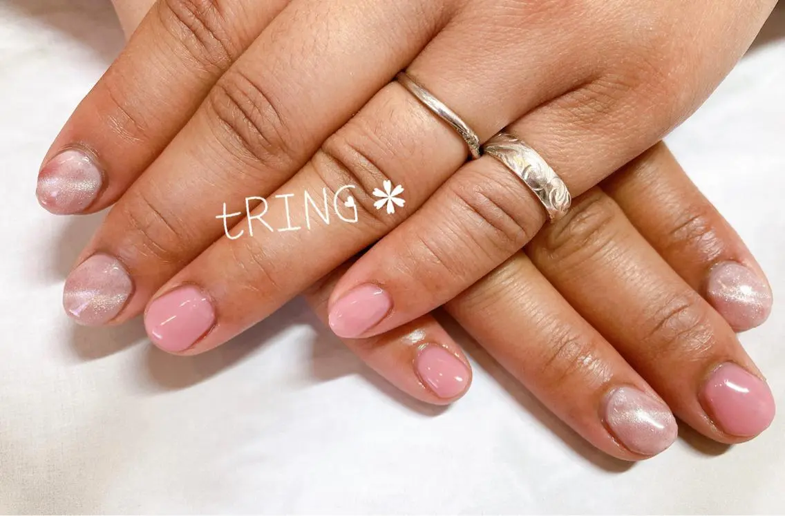 ネイル ハンドネイル tRING* しいの木台のネイルデザイン