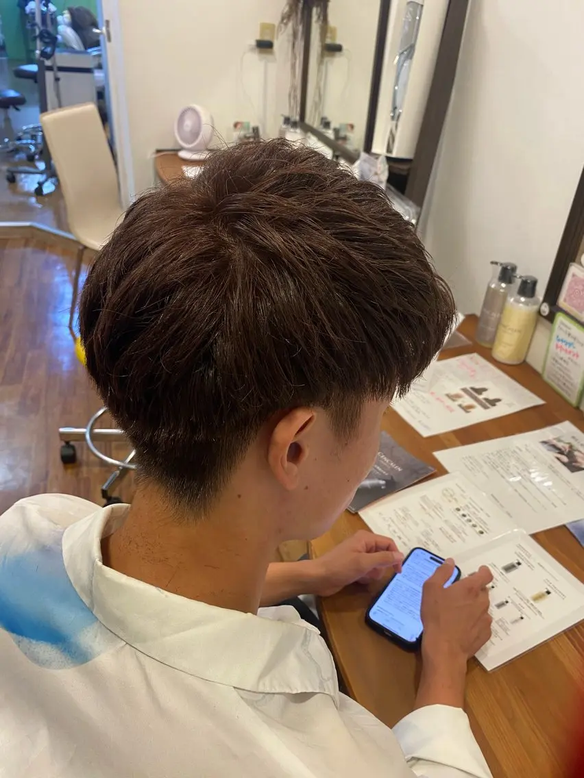 カラー ヘアアレンジ メンズ カット 20代〜40代 大塚🌱松原大将のヘアスタイル