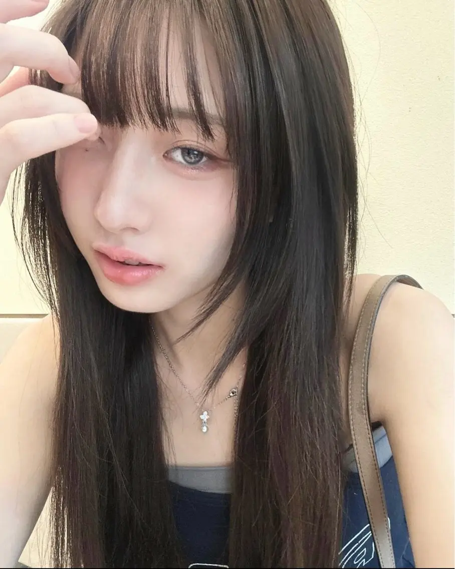 ロング カラー パーマ ヘアアレンジ メンズ 上品＆韓国風 🥀海心🥀のヘアスタイル