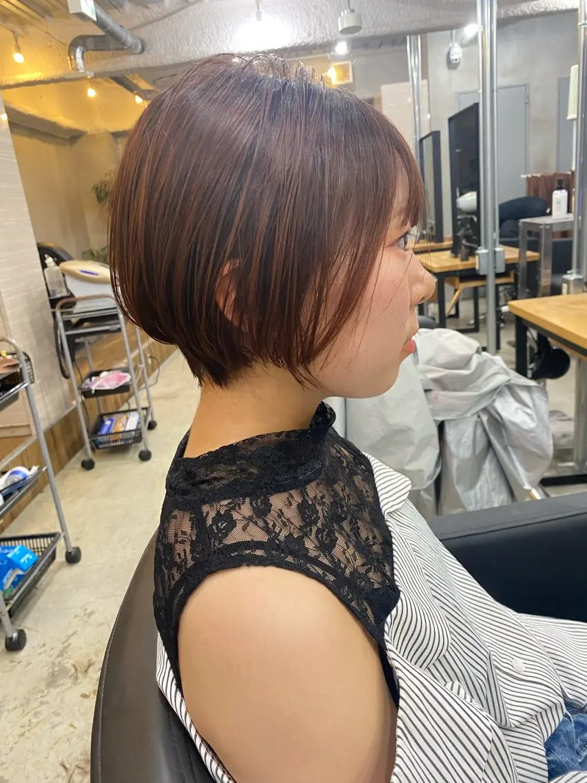 ショート ショートヘア 宮田海聖 ナチュラル/美髪のヘアスタイル