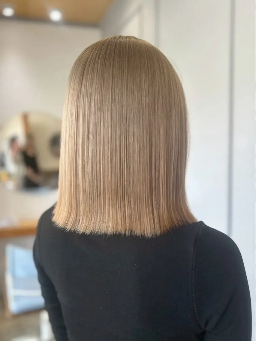 ミディアム トリートメント 高良 丹奈のヘアスタイル