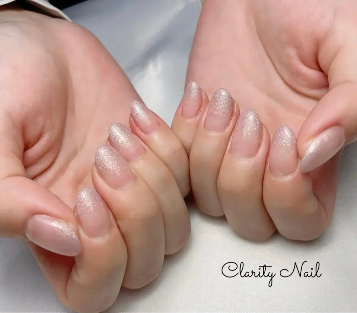 ネイル グラデーション ハンドネイル Clarity Nailのネイルデザイン