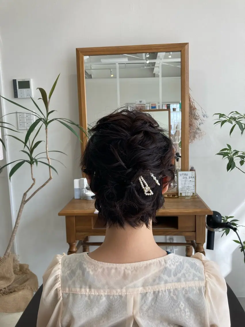 ヘアアレンジ ヘアセット 丹下 鐘太郎のヘアスタイル