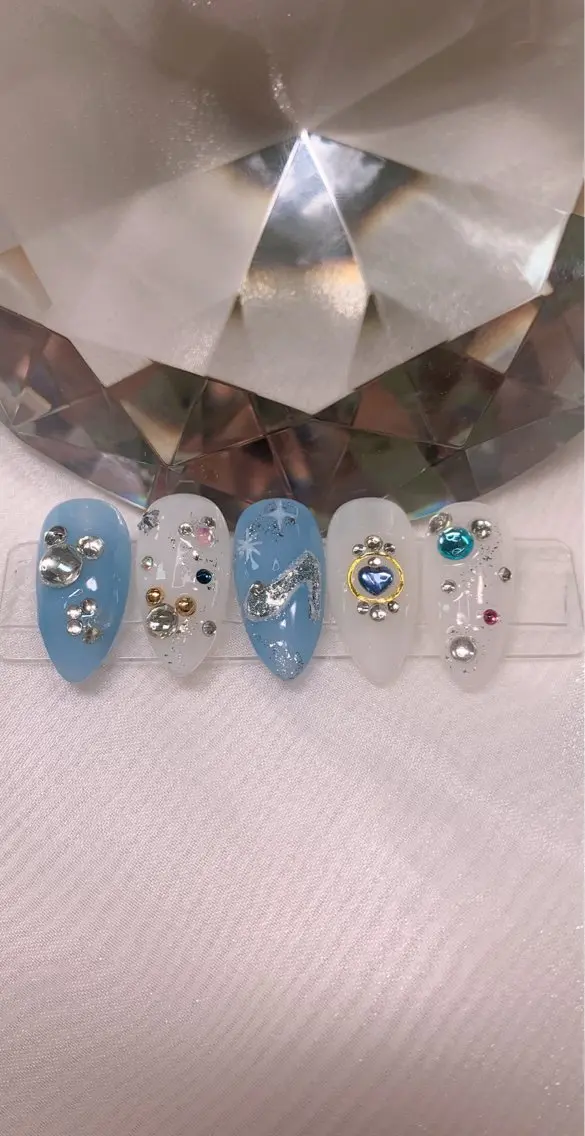 ネイル キラキラネイル 夏ネイル Cute Tips nailのネイルデザイン