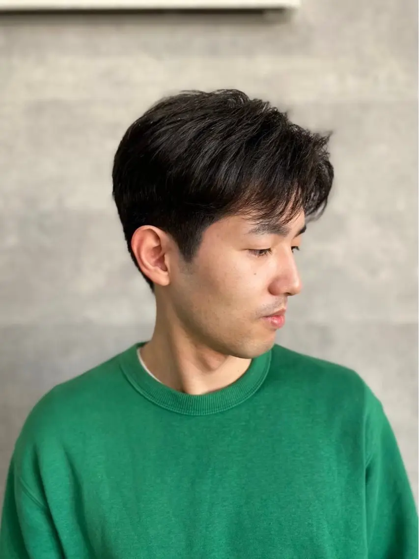 メンズ マッシュ 💚メンズカット💚 無料のヘアスタイル