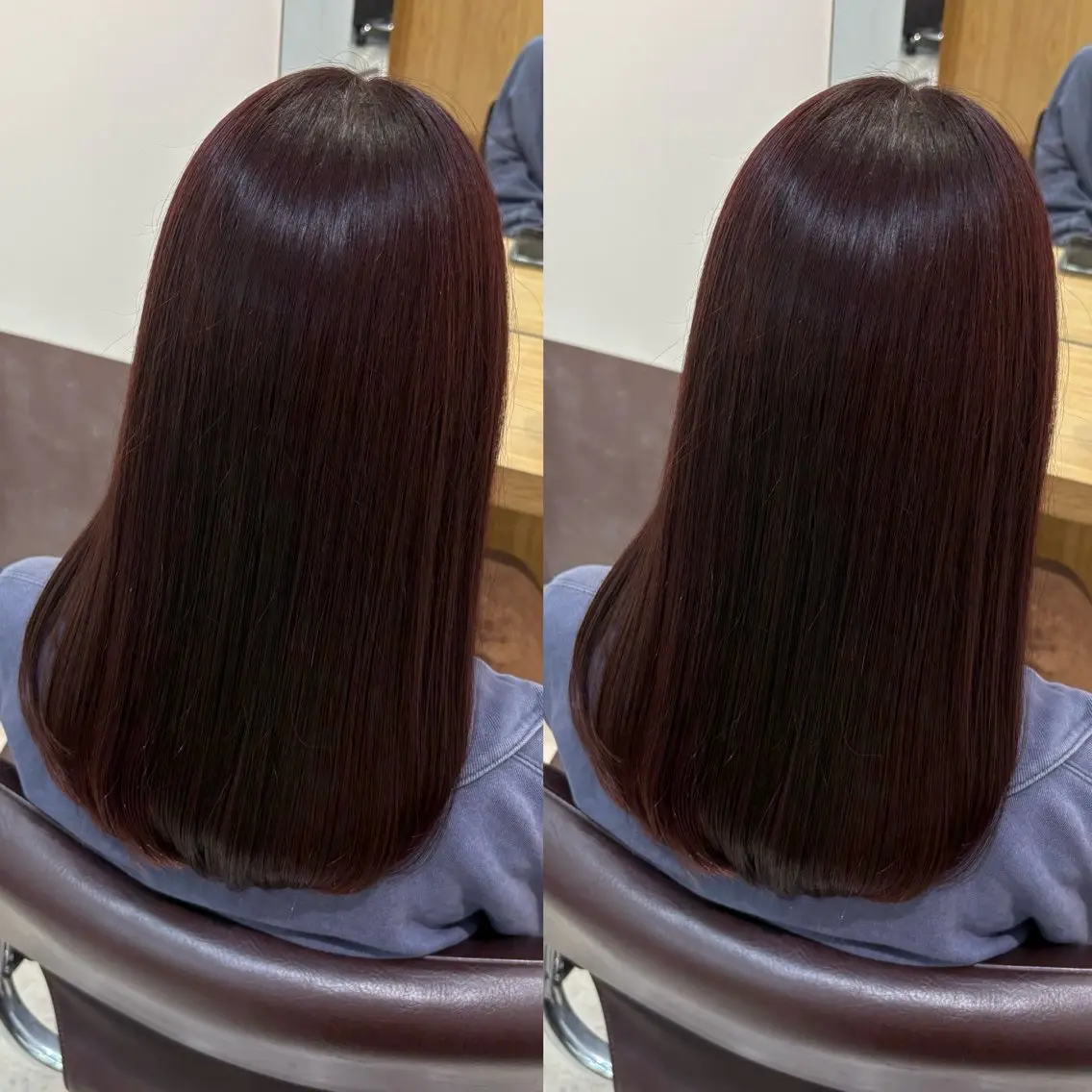 ミディアム カラー カット ヘアカラー トリートメント Minami. 🩵 再現性特化ヘアのヘアスタイル