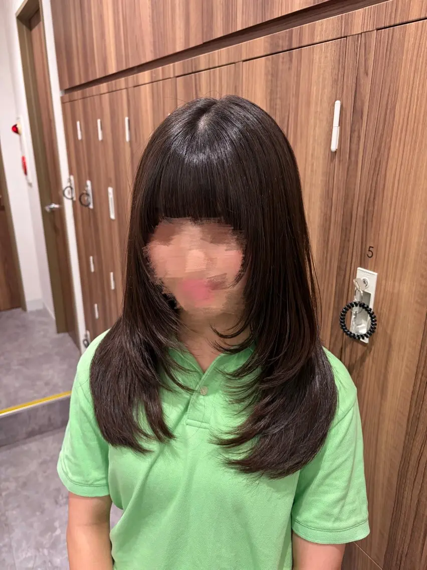 セミロング 【Ash_西葛西】 今井瑚子のヘアスタイル