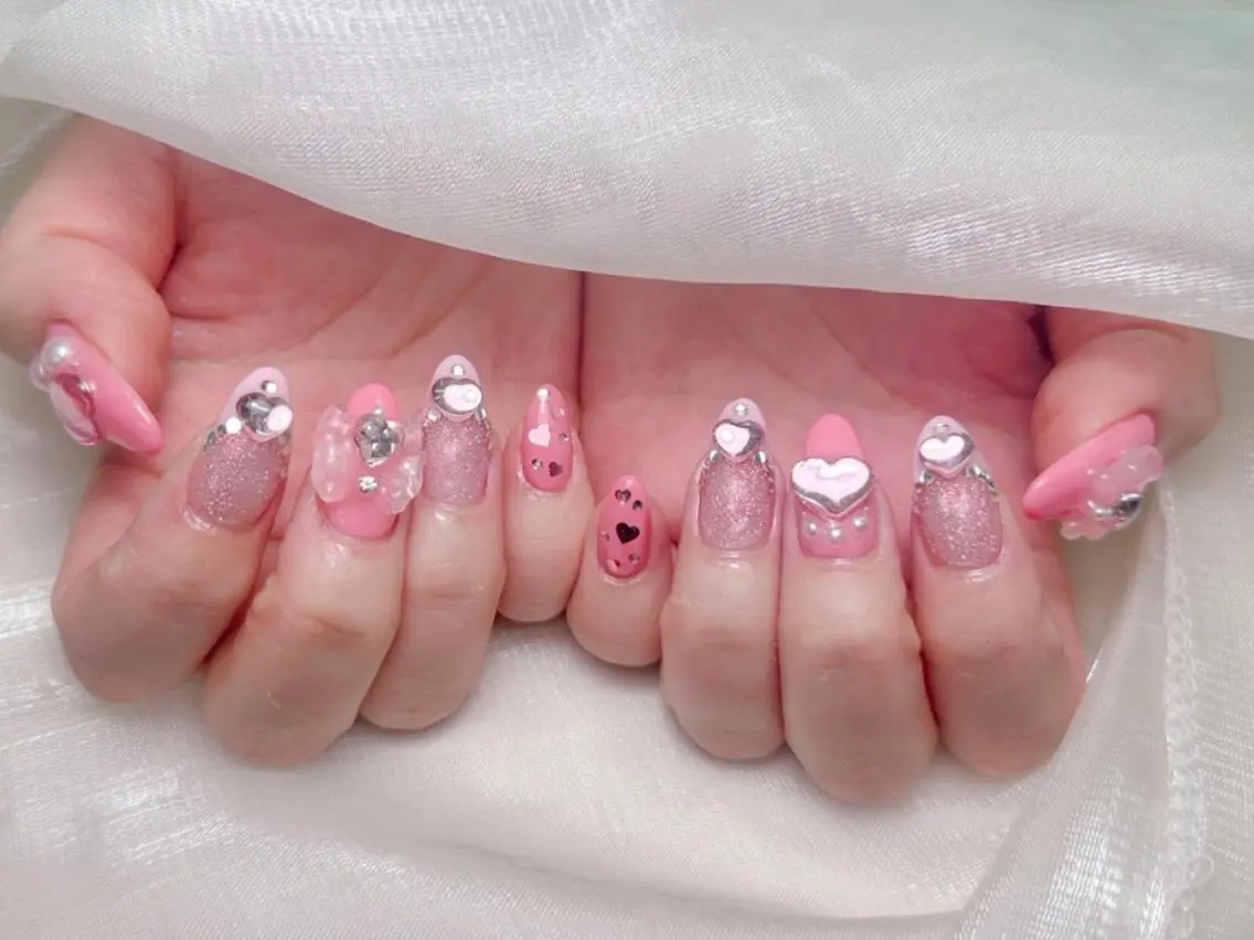 ネイル lucky nail YUI❤︎のネイルデザイン