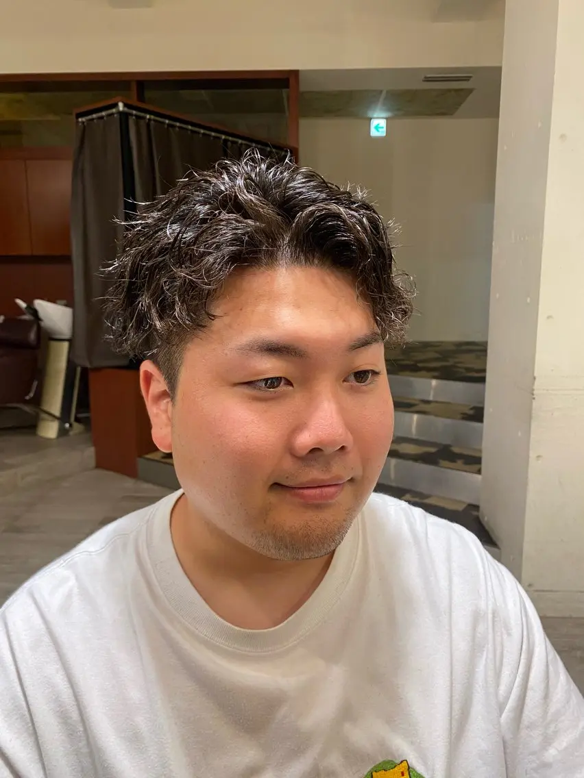 男性のイメージチェンジに‼️メンズパーマ＆カットの写真