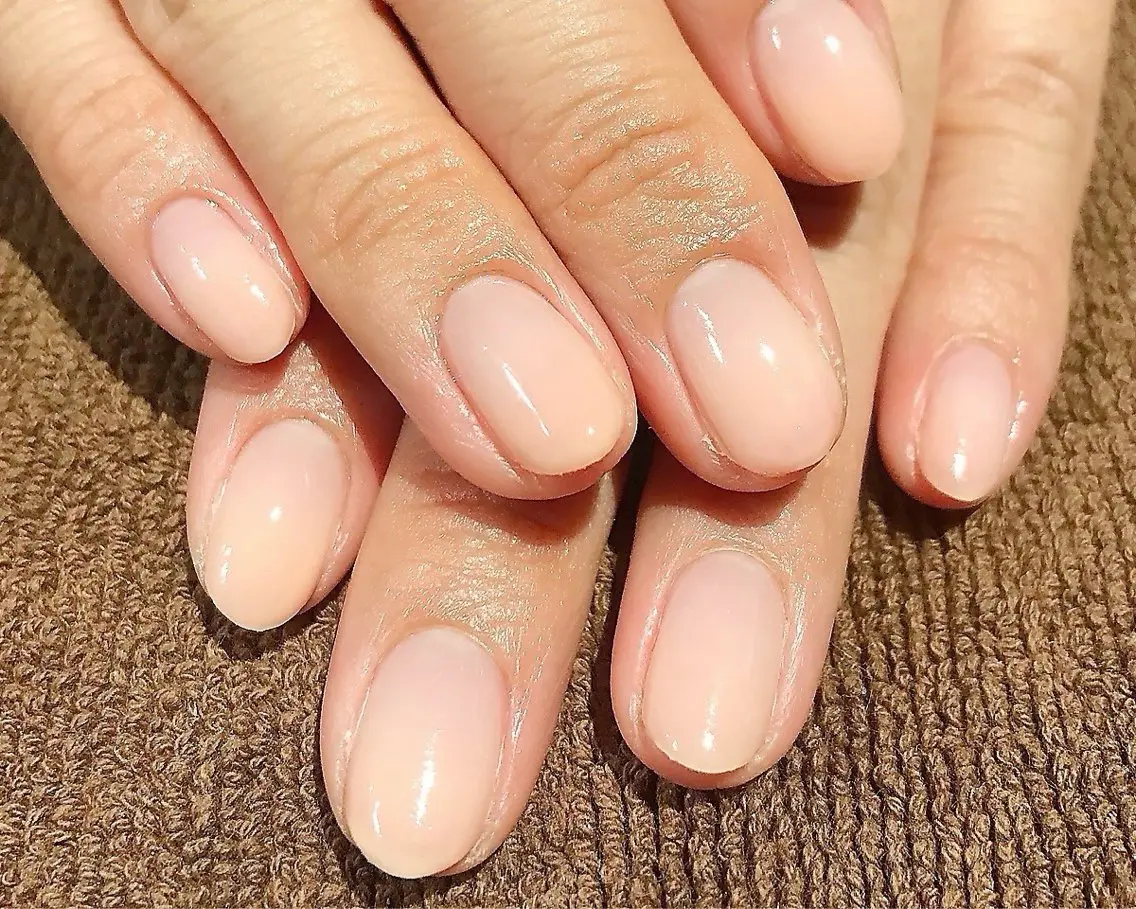 シンプルネイルの写真
