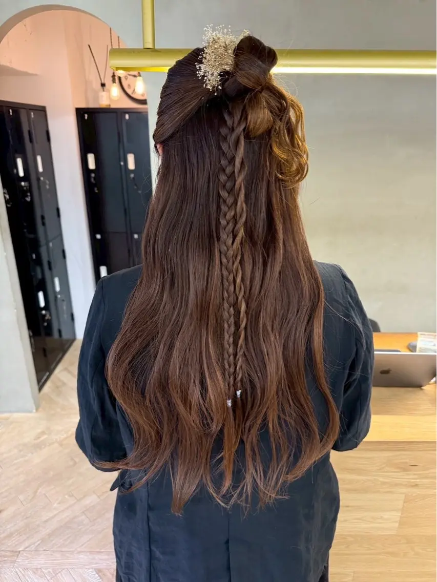 ヘアセット❤️無料❤️の写真