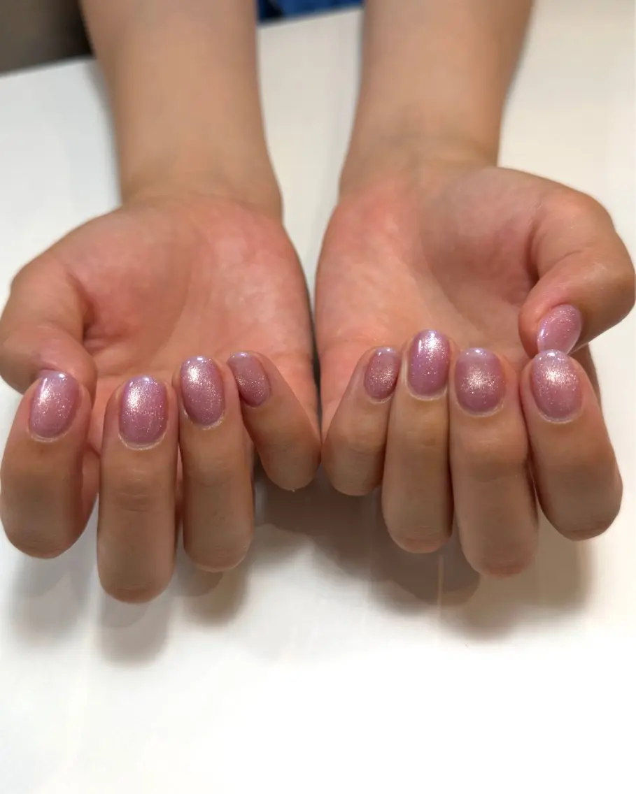 ショート ハンドネイル ルミエナリトリート MUKAEDAのネイルデザイン