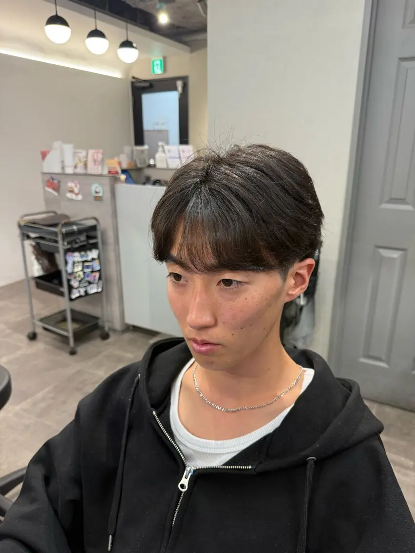 ショート パーマ メンズ カット パーマ fan.ray🦖 髙橋翔一のヘアスタイル