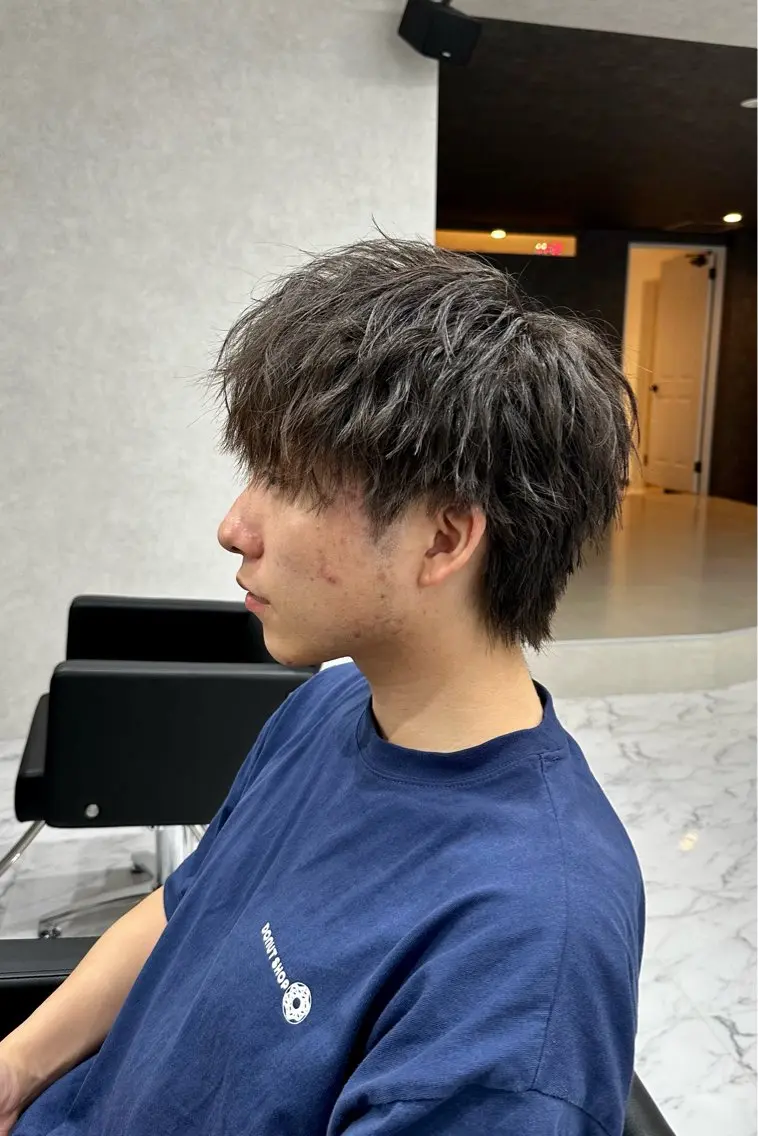 パーマ メンズ カット パーマ 🔥メンズ専門🔥 永長　涼のヘアスタイル