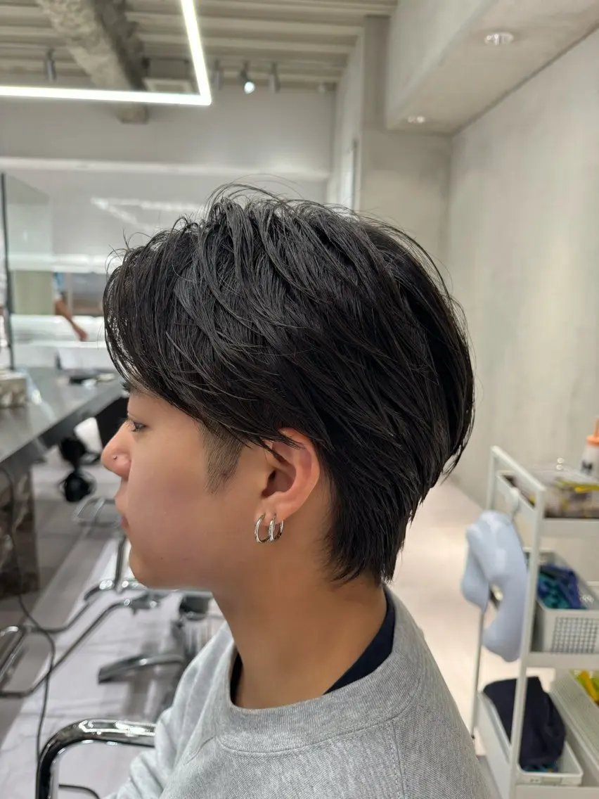 パーマ メンズ メンズ特化ニュアンス パーマ RYOのヘアスタイル