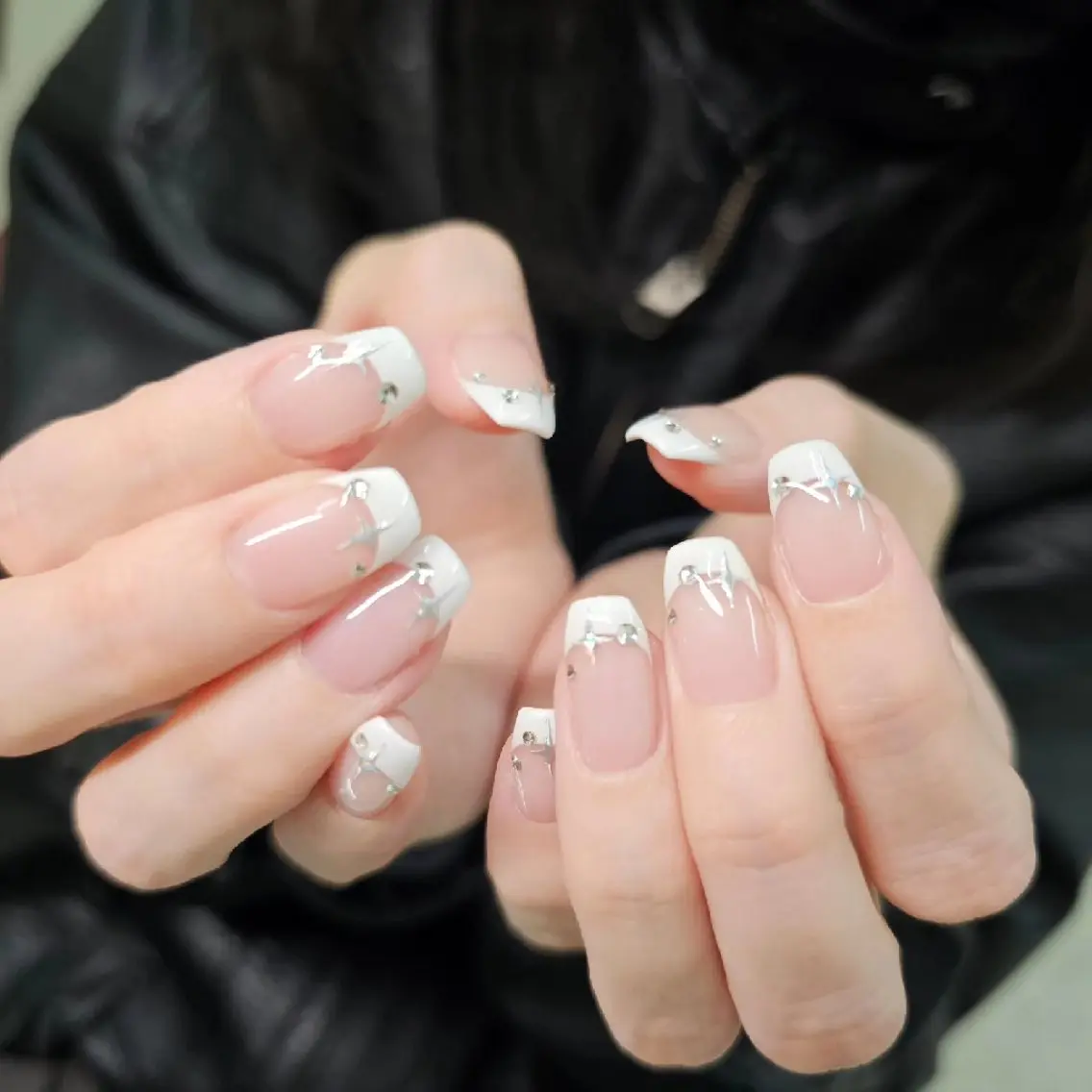 ネイル フレンチネイル ハンドネイル Shimada Harukaのネイルデザイン