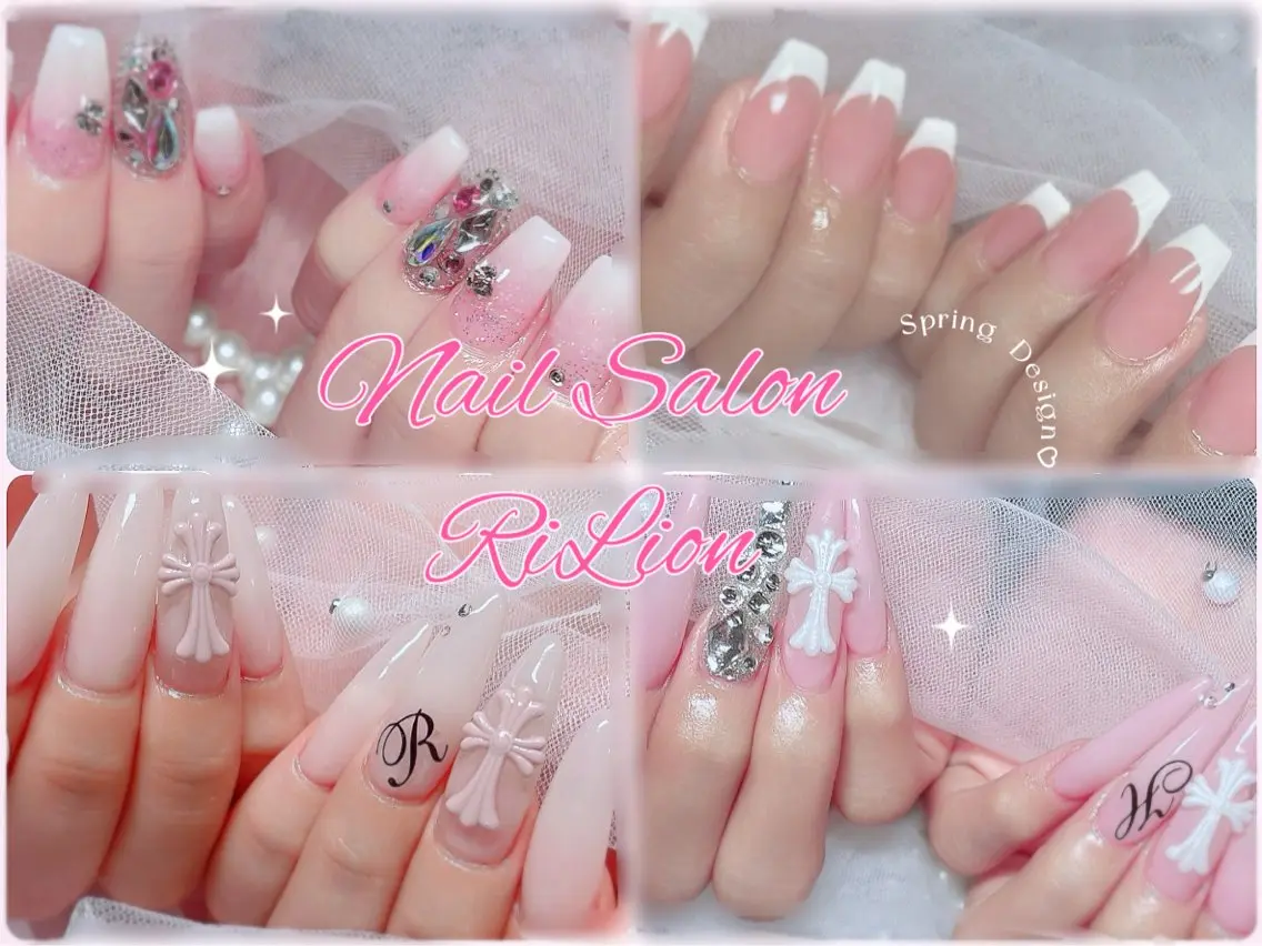 ネイル ハンドネイル RiLion💗 Risa🦋💜のネイルデザイン