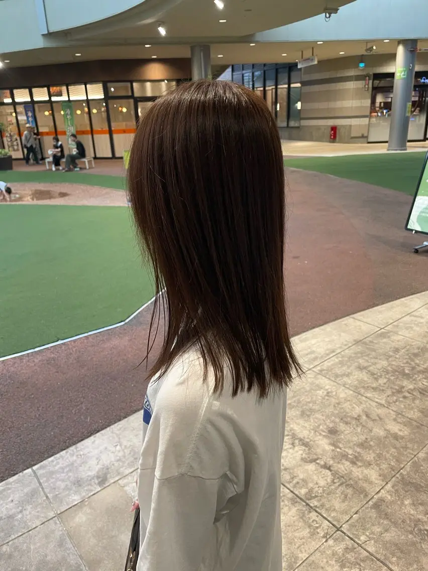 ミディアム カラー coco /艶々透明感ｶﾗｰのヘアスタイル