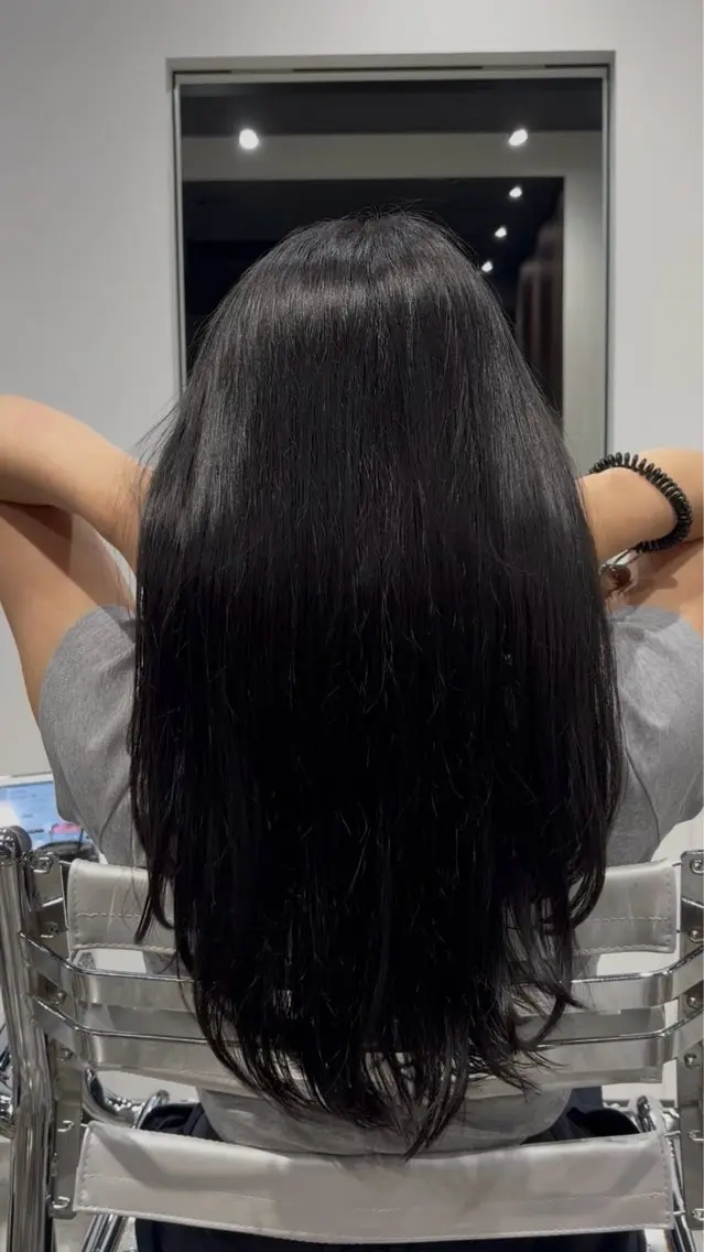 ロング 三輪 隼大のヘアスタイル