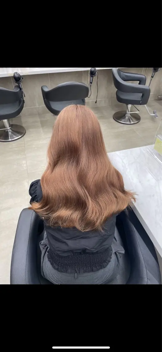 ロング ヘアカラー トリートメント 🤍透明感/韓国風/ レイヤー/優大🤍のヘアスタイル