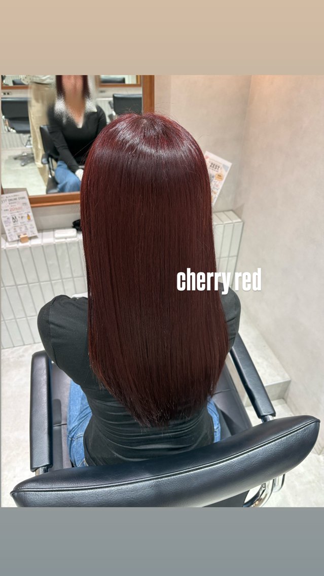 ロング ヘアカラー SANO YUIのヘアスタイル