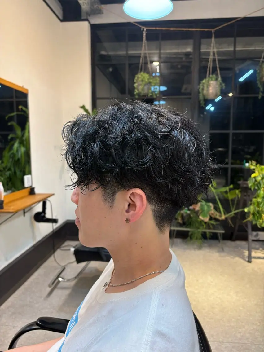 メンズ 綱川 琉生のヘアスタイル