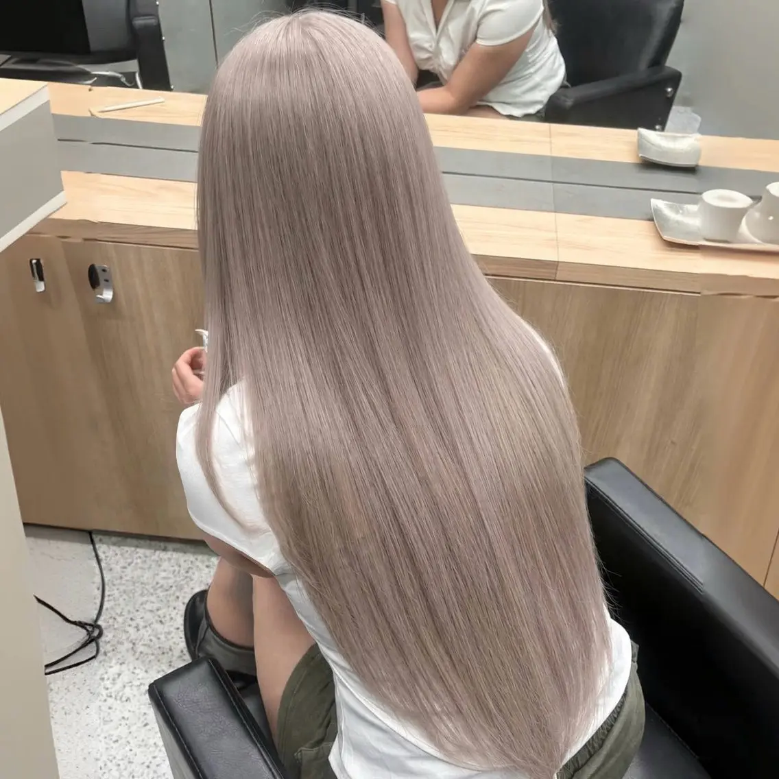 ロング 🎀ミサキ🎀渋谷 ハイトーン️🩵のヘアスタイル