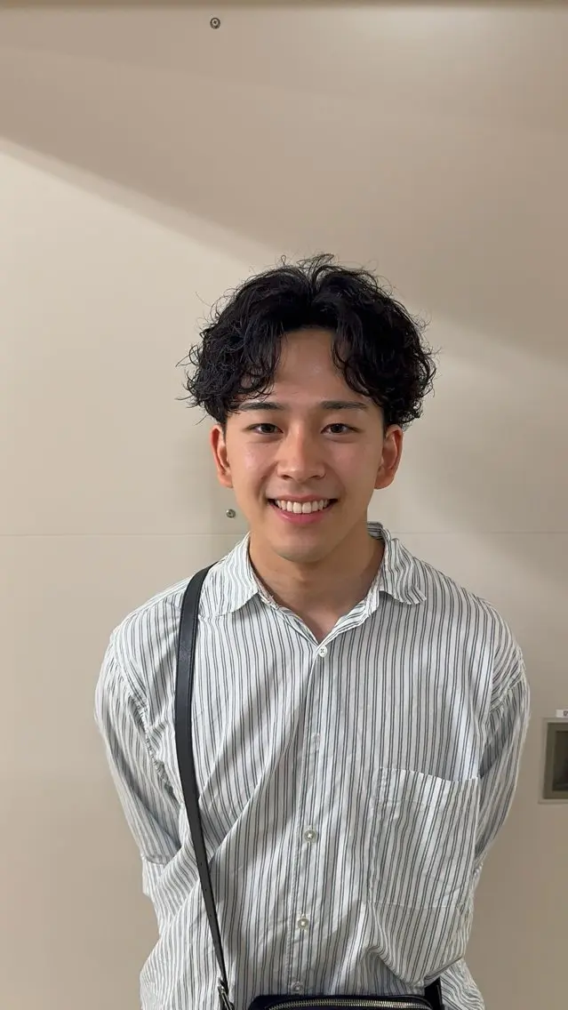 【メンズ17時以降限定クーポン】メンズカット+デザインパーマ￥10000［千葉］の写真