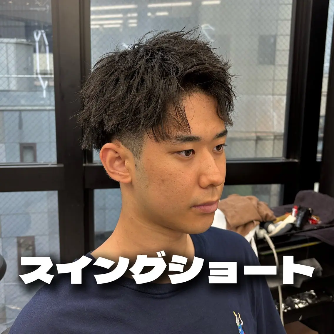 ショート メンズ カット 🌹メンズパーマ/ 無造作/ジャス🌹のヘアスタイル