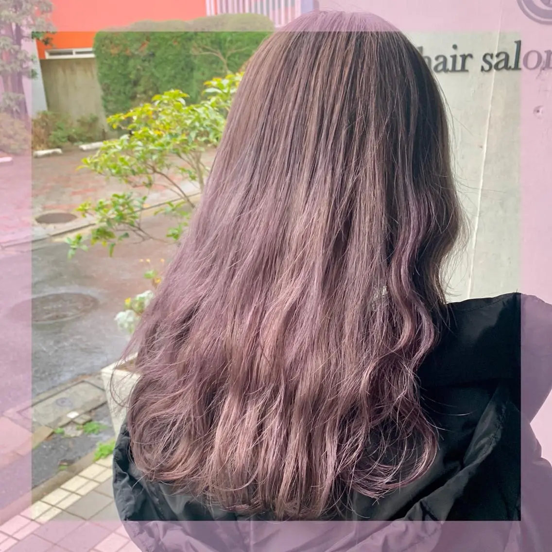 ロング カラー ヘアアレンジ カット トリートメント ヘアセット 🫧柔色/トレンド カラー/川辺晴加のヘアスタイル