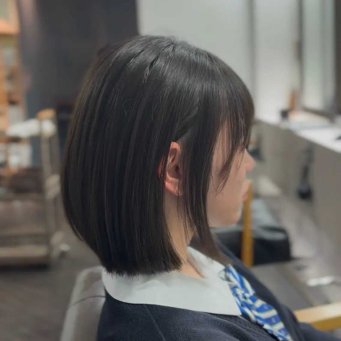 ショート ボブ 長めボブ カット 🔥YUSEI 🔥のヘアスタイル