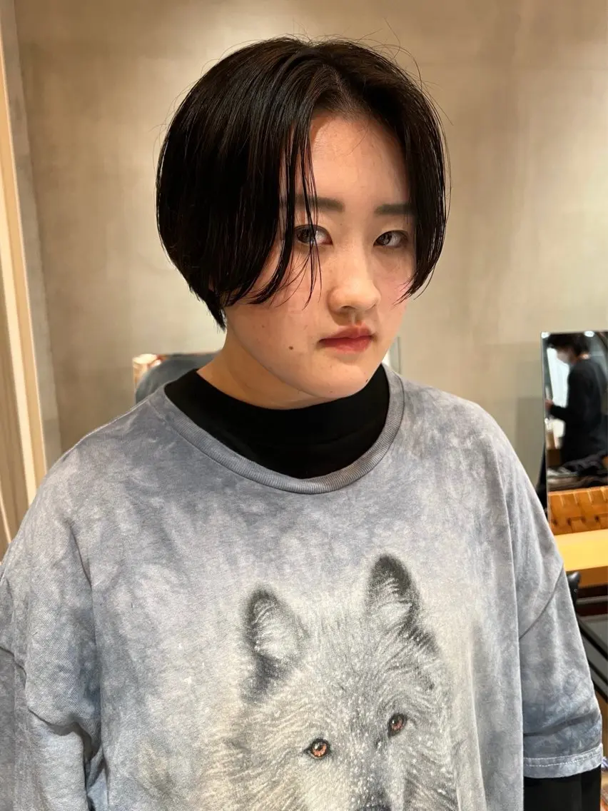 ショート 三浦 れいやのヘアスタイル