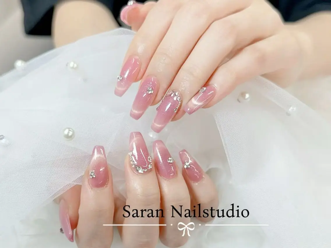 ネイル ハンドネイル miho💦 Saran nailのネイルデザイン
