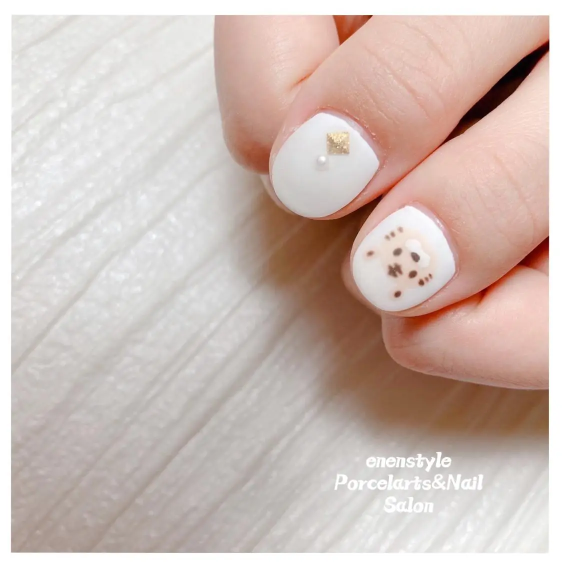 ショート ネイル 🐾enen style 🐾のネイルデザイン