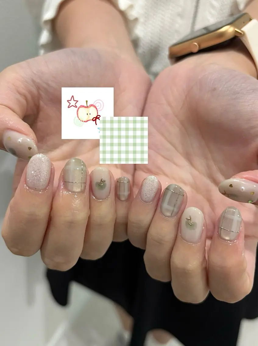 ネイル ハンドネイル Mermaid nail/Erikaのネイルデザイン