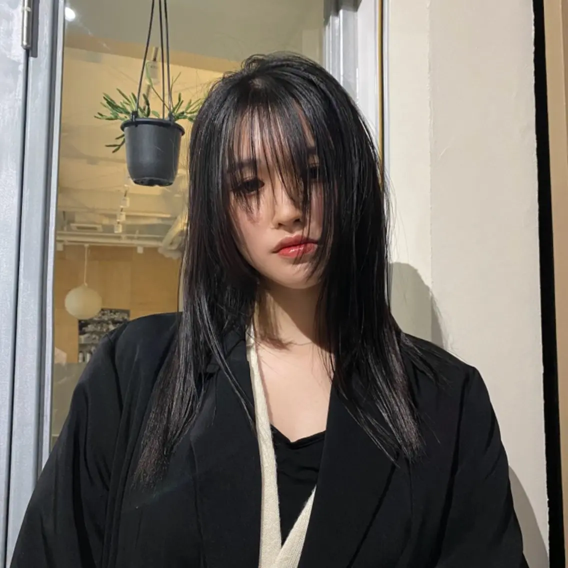 ミディアム カラー レイヤー、ボブ、ショ ートカット　松本翔大のヘアスタイル