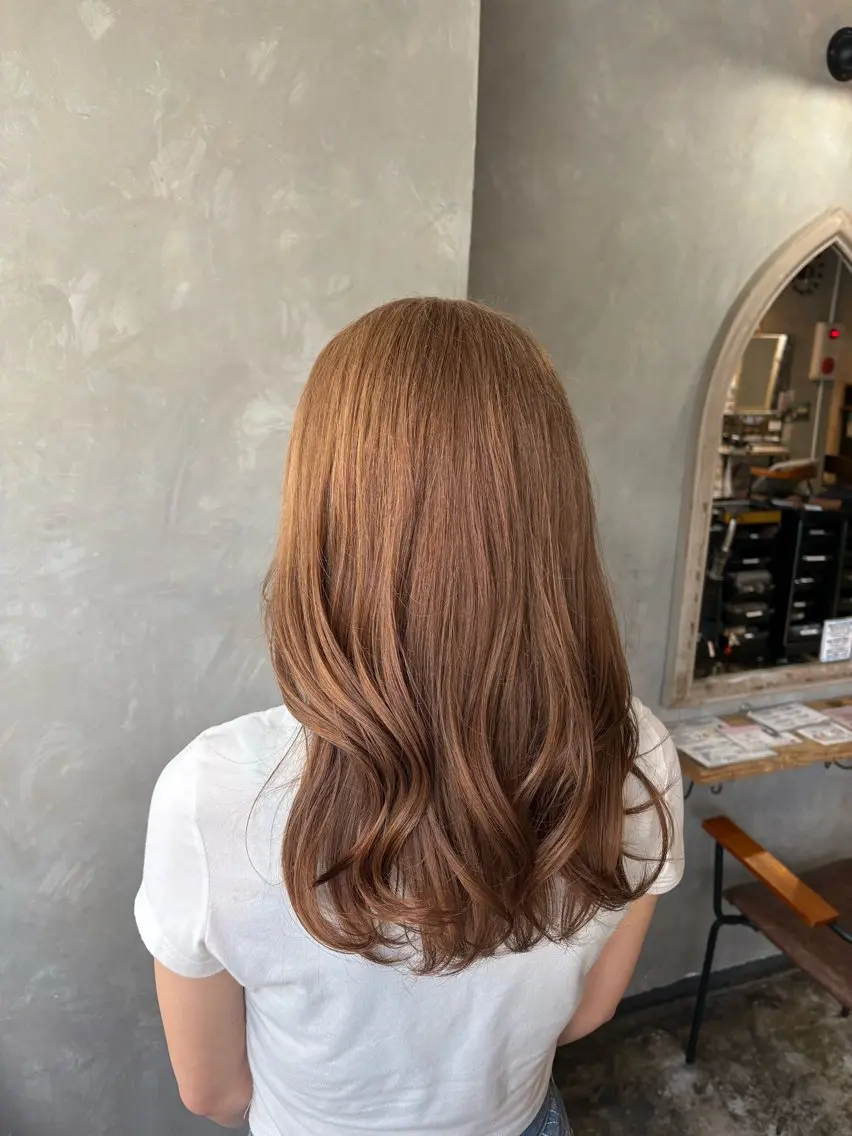 ミディアム カラー 🎀 yuzu 🎀のヘアスタイル