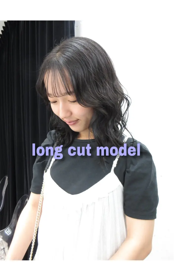 【✂️期間限定✂️】ロングカット+コテ巻きスタイリング️️⋆ .⟡の写真