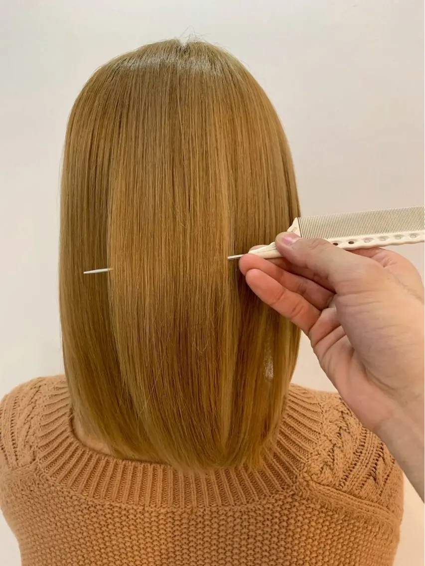ミディアム ヘアカラー LuzGracias syuutoのヘアスタイル