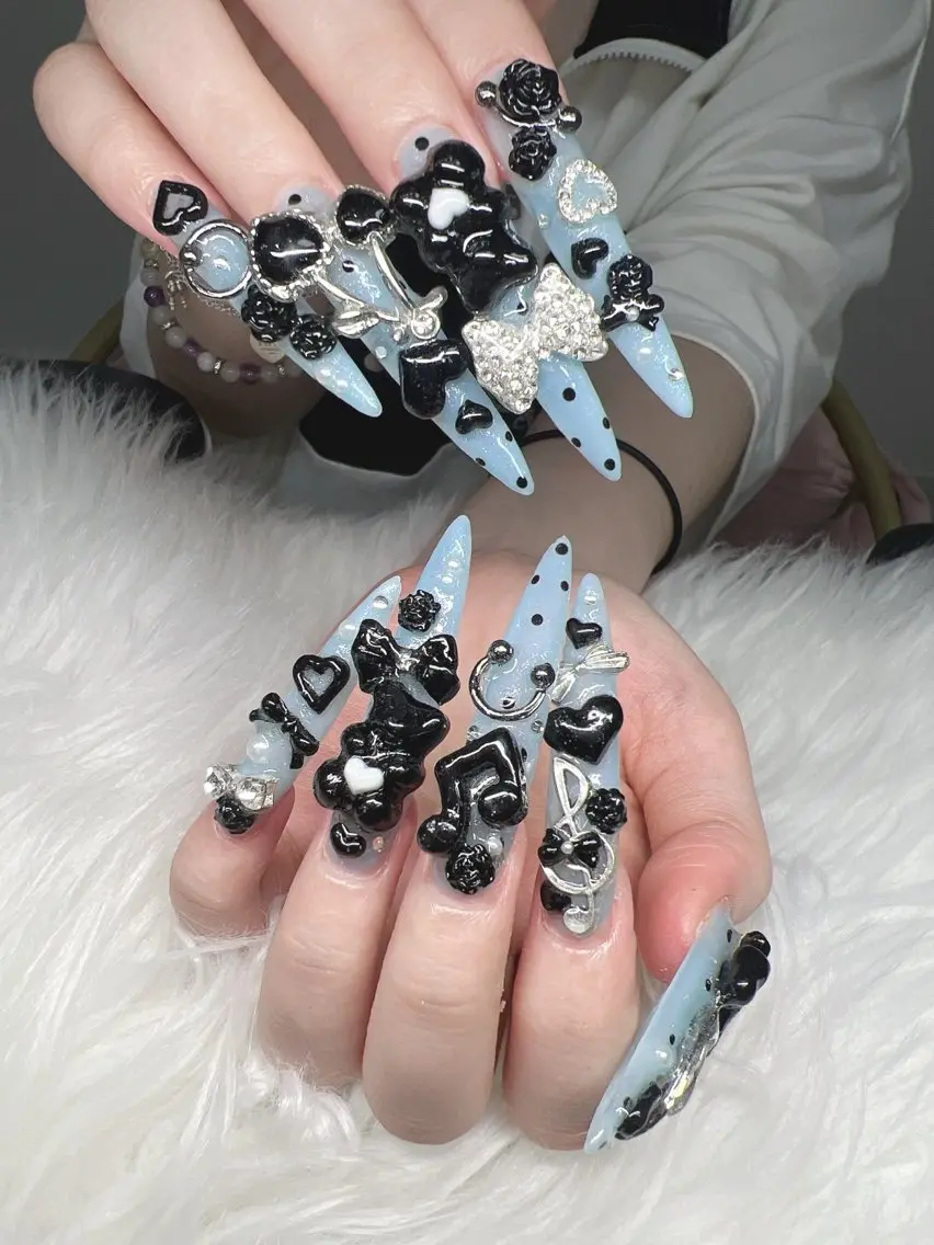 ネイル ハンドネイル Lee Nails チップ長さだし専門店のネイルデザイン