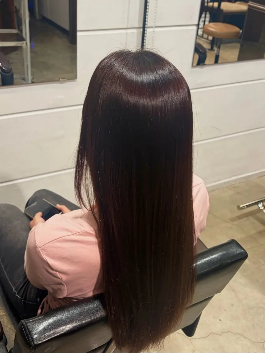 ロング カラー トリートメント ヘアカラー Elme/ IZUMIのヘアスタイル