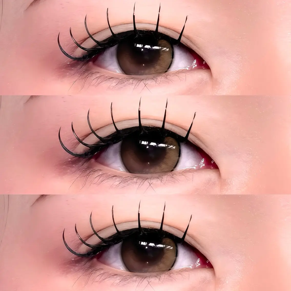 マツエク・マツパ 束感まつ毛 NANAMI🖤 ‎のマツエク・マツパデザイン