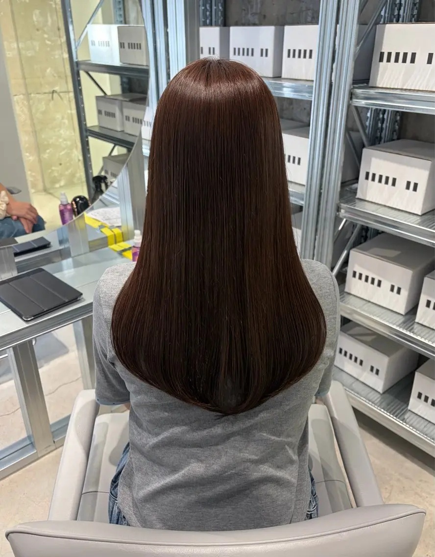 ロング カラー カット ヘアカラー トリートメント ダブルカラー/レイヤ ーカット 🤍ゆきなのヘアスタイル