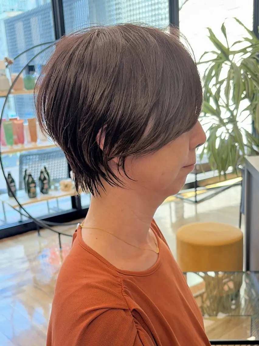 ショート 久保 佳乃のヘアスタイル