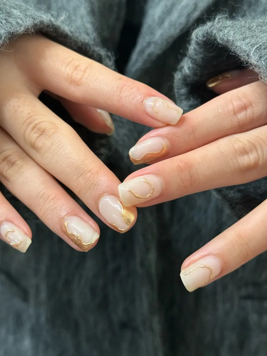 ネイル ハンドネイル フットネイル kiii.__ ✴︎*のネイルデザイン