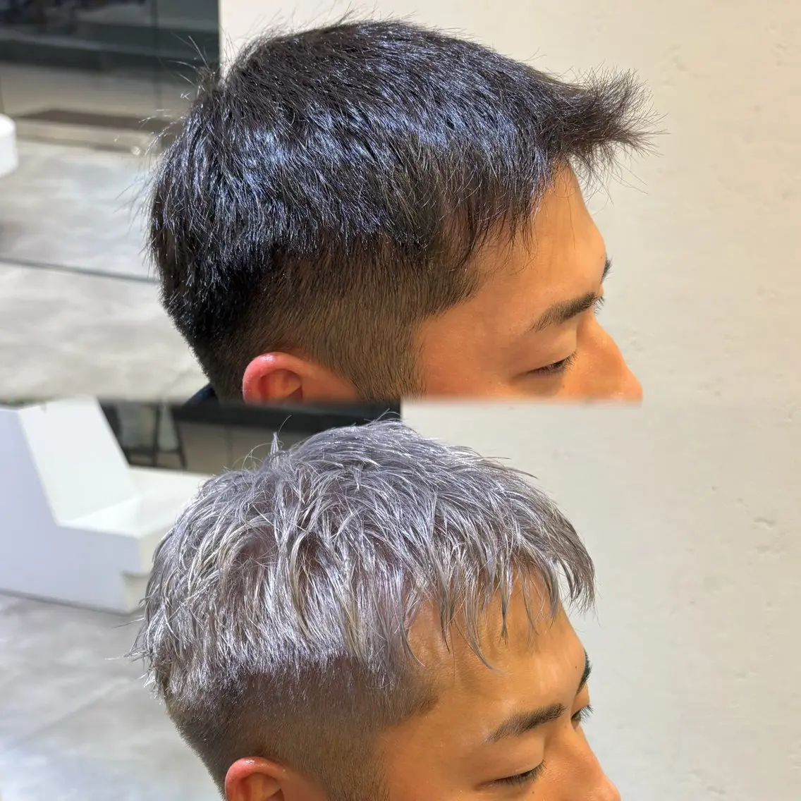 メンズ ヘアカラー ヘッドスパ 水野 杏香のヘアスタイル